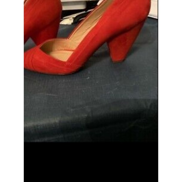 high heels size 10 red suede 
New - Picture 2 of 5